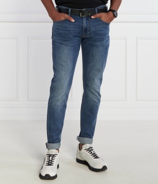 EMPORIO ARMANI jeansy j06 | Slim Fit granatowy
