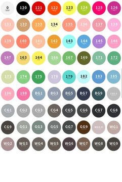 ПРОФЕССИОНАЛЬНЫЕ АЛКОГОЛЬНЫЕ МАРКЕРЫ ЦВЕТНЫЕ РУЧКИ x80 + СУМКА