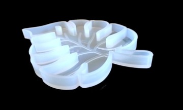 Силиконовая форма для литья эпоксидной смолы PALM LEAF Pad Coaster