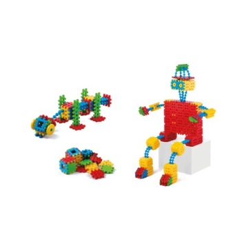 СТРОИТЕЛЬСТВО БЛОКОВ WAVES ROBOT WORLD 258 ЭЛЕМЕНТОВ.