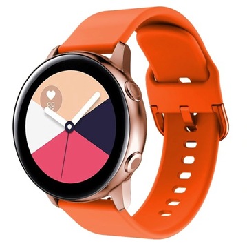 Pasek do zegarka opaska smart 22mm pomarańczowy