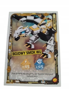 KARTA LEGO NINJAGO SERIA 5 NASTĘPNY POZIOM NR 118