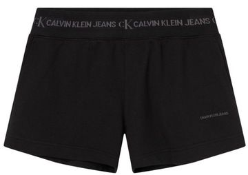 Calvin Klein Jeans spodenki J20J215561 czarny XS