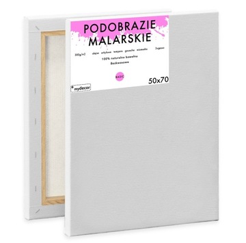 Podobrazie malarskie bawełniane Mydecor 50x70 cm