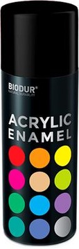 FARBA SPREY Emalia AKRYLOWA UNIWERSALNA MOCNO CZARNA POŁYSK AEROZOL 400 ml