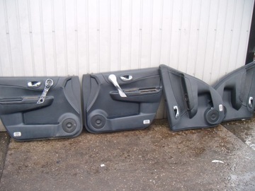 RENAULT KOLEOS 1 I 07- SEDADLA POHOVKA BOKY ČERNÁ KŮŽE OHŘÍVAČ