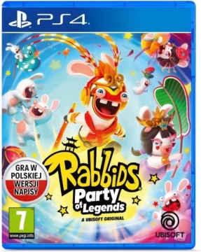 RABBIDS PARTY OF LEGENDS Króliki - PL - PS4 / PS5 - Płyta Blu-ray