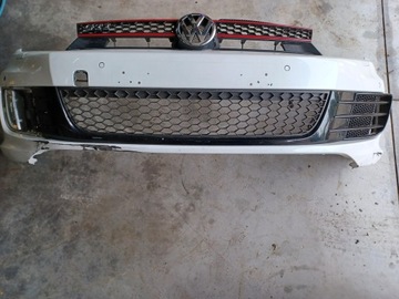VW GOLF 6 VI GTI ZDERZAK PRZEDNI GRILL