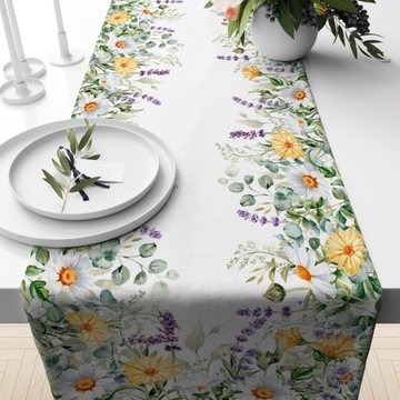 ДОРОЖКА ДЛЯ СТОЛИКА, ГЛАДКИЙ СТОЛ МАТОВЫЙ 40x140 807