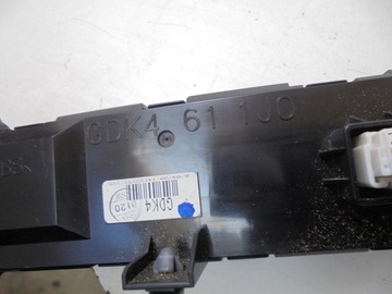 DISPLEJ HODINY AUTORÁDIO GDK4611J0 MAZDA 6 II GH