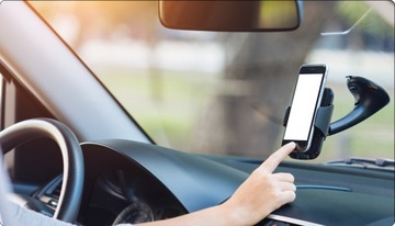 UCHWYT NA TELEFON SAMOCHODOWY NA SZYBĘ DESKĘ SAMSUNG IPHONE HUAWEI XIAOMI