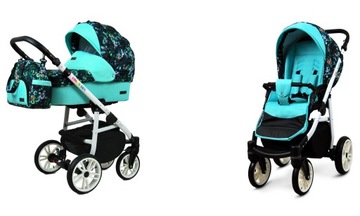 Wózek dziecięcy głęboki spacerowy BabyLux COLORLUX