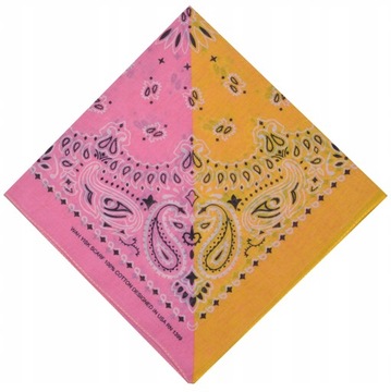 BANDAMKA chustka BANDANA bawełna bandama 53x53
