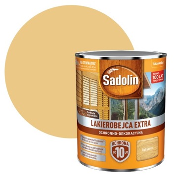 SADOLIN EXTRA 0,75L LAKIEROBEJCA DĄB JASNY