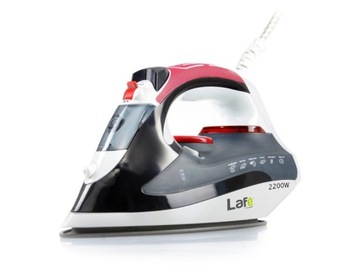 LAFE Żelazko parowe LAF02b czarno-czerwone