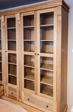 Резная деревянная библиотека, полка, встроенная мебель