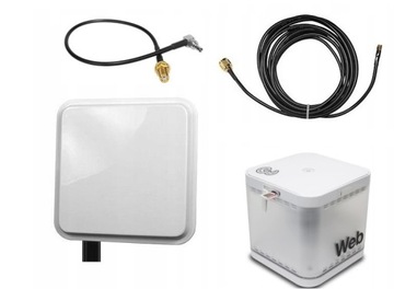 Router 3G 4G LTE WI-FI HUAWEI B190 na kartę SIM + Antena zewnętrzna 5m