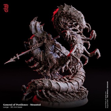 General of Pestilence - Mounted - 3dmonkeypl