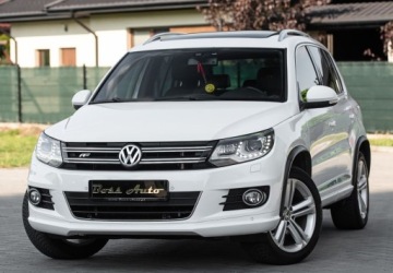 Volkswagen Tiguan I SUV Facelifting 2.0 TDI CR DPF BlueMotion 177KM 2013 Volkswagen Tiguan 2.0TDI 177KM R-Line 4motion DSG Skora Ledy Panorama Came, zdjęcie 4