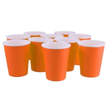 Solid Color Paper Cups High Quality Tableware Mugs
