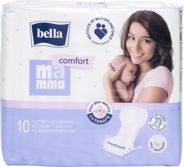 BELLA MAMMA PODKŁADY POPORODOWE COMFORT 10SZT