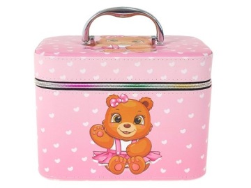 Adar Скринька L з дзеркальцем на блискавці 23x18x15 см