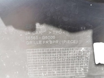 Бампер, решетка радиатора, решетка радиатора, галогенные фонари KIA Picanto III до рестайлинга 67.