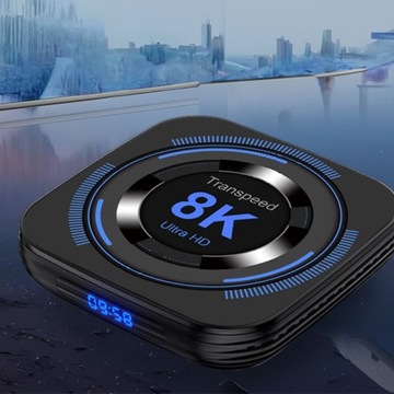 SMART BOX TV 4K WiFi DEKODER BLUETOOTH 5.0 SMART ANDROID 11 2/16GB