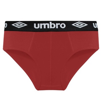 Slipy UMBRO męskie majtki bielizna klasyczne 95% bawełna 4-PAK - XXL