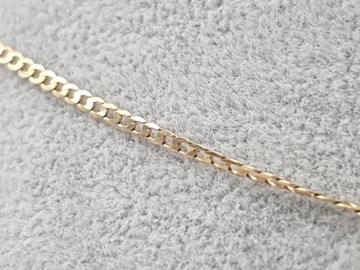 Złoty łańcuszek PR. 585 W. 2,67 g DŁ. 50 cm