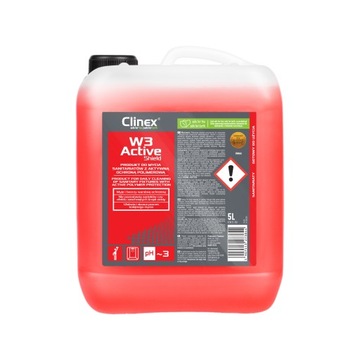 Clinex W3 Active Shield - Płyn do mycia kabin - 5l