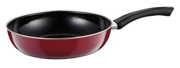 Набор кастрюль Riess Rosso бордового цвета, 5 предметов, серия Premium