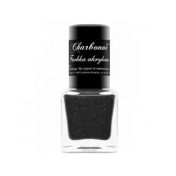 Farbka akrylowa koncentrat 10 ml czarna grafitowa