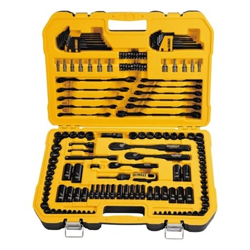 ZESTAW KLUCZY NASADOWYCH DeWALT 184 elementy