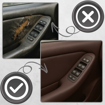 EKO SKÓRA SAMOPRZYLEPNA MATERIAŁ ŁATA SKAJ POLSKI PRODUCENT 144x50CM DERMA