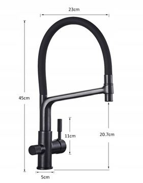 ТРЕХХОДОВОЙ смеситель для кухни с выдвижным изливом, кухонный смеситель, золотой фильтр.