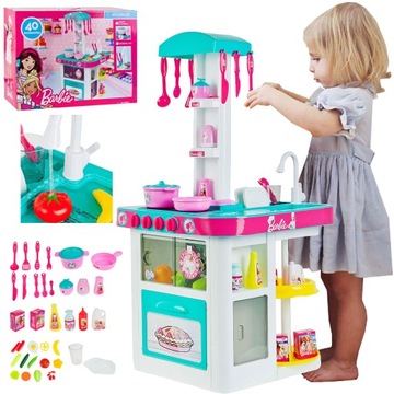 BARBIE KUCHNIA KRAN z WODĄ DŹWIĘK DLA DZIECI