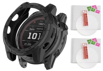 Zestaw Ochronny 2 X Szkło Hartowane 9H+ Etui do Garmin Epix Pro Gen2 51mm