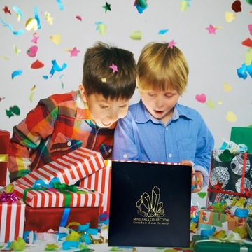 Коллекционный набор Камни Коллекция природных минералов, набор из 43 камней.