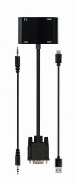 Konwerter GEMBIRD A-VGA-HDMI-02 VGA-HDMI