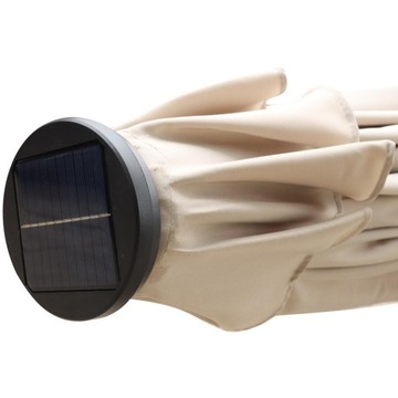 СКЛАДНОЙ ПЛЯЖНЫЙ САДОВЫЙ ЗОНТ С РУЧКОЙ И СВЕТОДИОДНОЙ ПОДСВЕТКОЙ 300 СМ