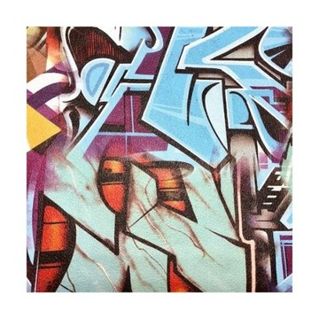 OKAZJA WYPRZEDAŻ Tapeta NOWOCZESNA MŁODZIEŻOWA GRAFFITI papierowa