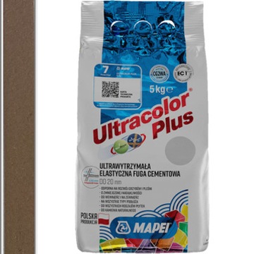 Fuga cementowa uniwersalna ULTRACOLOR PLUS 5kg - kolor 142 brąz