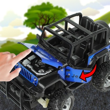 AUTO RC Автомобиль Металлические светодиодные фонари Перезаряжаемый пульт дистанционного управления R/C