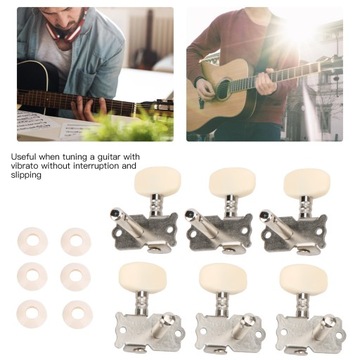 6 шт. гитарная струна с одной кнопкой