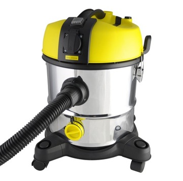 Промышленный пылесос с шейкером для мусора 3200 Вт.
