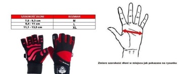 Тренировочные перчатки BUSHIDO, размер XL.