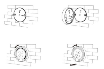 НАСТЕННАЯ ДИСТАНЦИОННАЯ ПАНЕЛЬ MiLight FUT087B MONO Светодиодные ленты