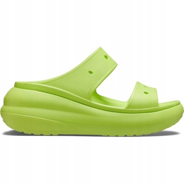 klapki damskie na platformie crocs chodaki lekkie wysokie 38,5 M6/W8