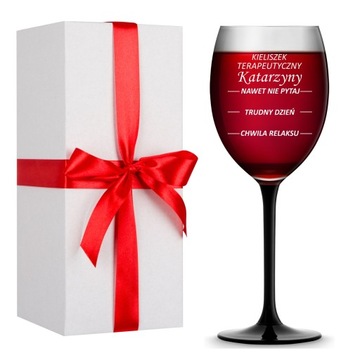 Kieliszek do wina z grawerem 330 ml na PREZENT